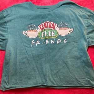 Friends central perk crop tee